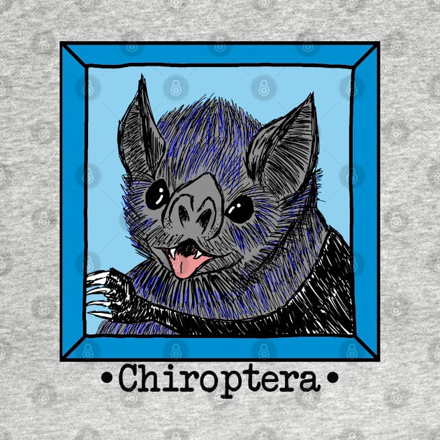Chiroptera (Bat) T-Shirt by Animal Fun Facts